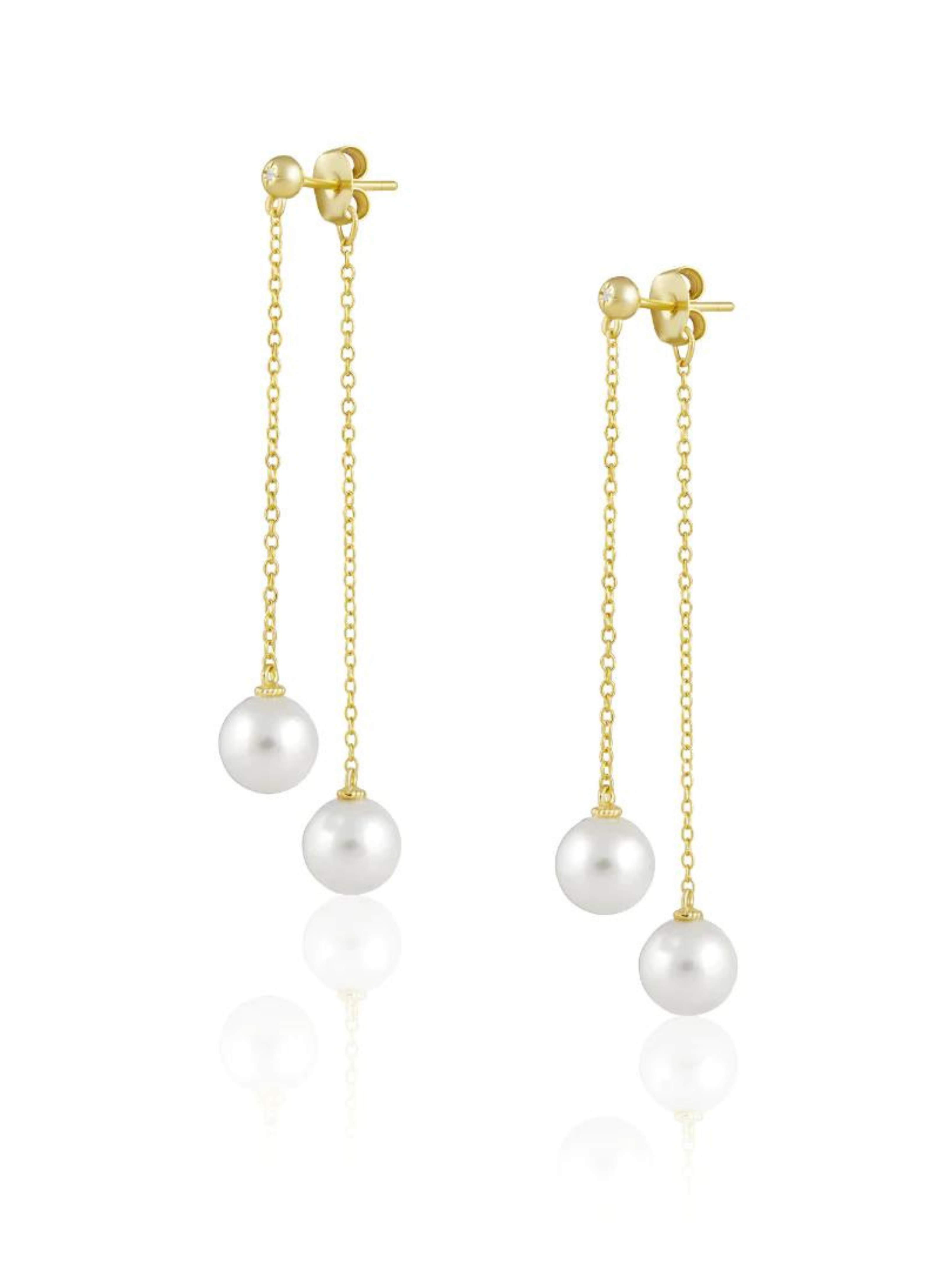 Xana Double Pearl Dangle