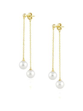 Xana Double Pearl Dangle